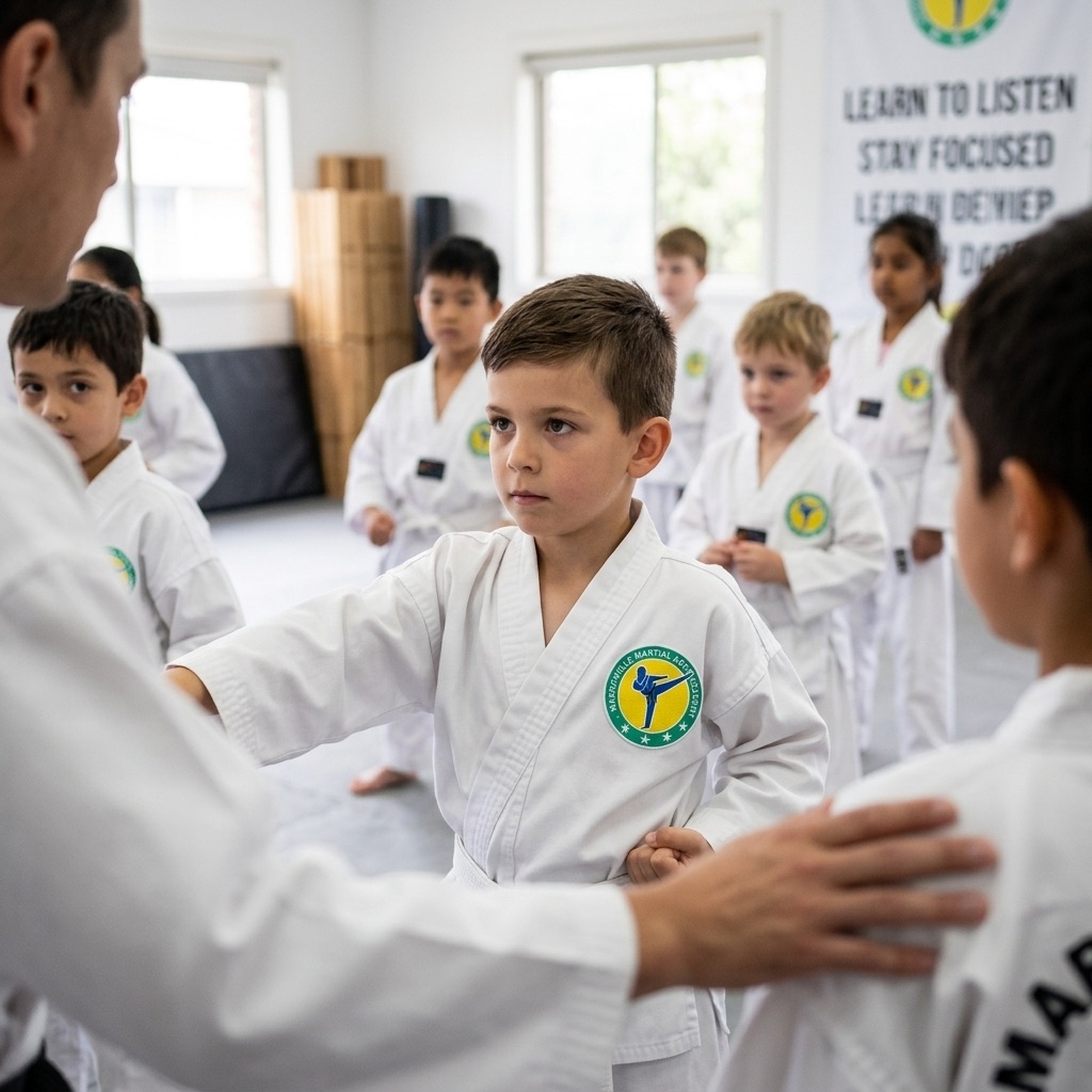 Marrickville Martial Arts Academy- How Classes Build Listening Skills and Help Kids Stay Focused